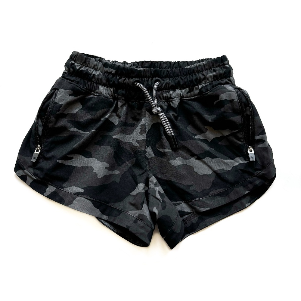 Athleta Girl Shorts- Black & Gray